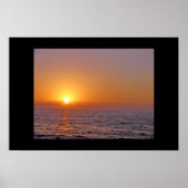 POSTER LA JOLLA SUNSET (Devant)