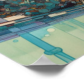 Poster La journée de Rachel à la piscine (Coin)