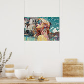 Poster La journée de Rachel à la piscine (Cuisine)