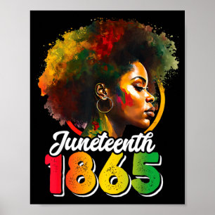 Poster La Juneteenth est un jour d'indépendance pour les