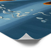 Poster LA KAYAKISTE (Kayaker) (Coin)