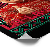 Poster La La Donald Trump Potus 47 Swea de Noël laid (Coin)