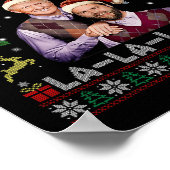 Poster La La Donald Trump Potus 47 Swea de Noël laid (Coin)