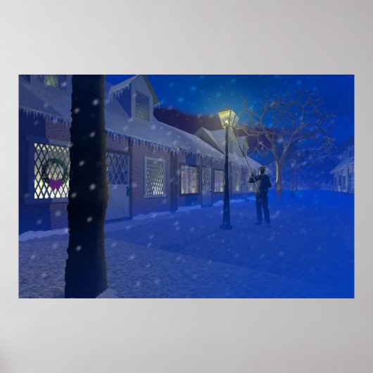 Poster La lampadaire (Devant)