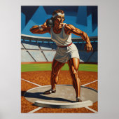 POSTER LA LANCEUSE DE POIDS (Devant)