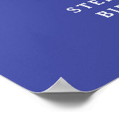 Poster La lavande encourage à 100 ans d'anniversaire Bien (Coin)