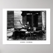 Poster La lavandiere (Devant)