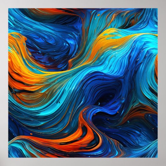 Poster La Lave Océanique "Tempestial" (Devant)