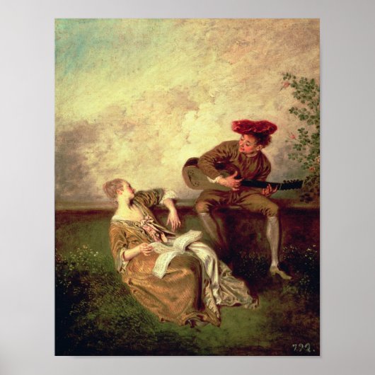 Poster La leçon de chant (Devant)