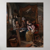 Poster La leçon de dessin (Devant)