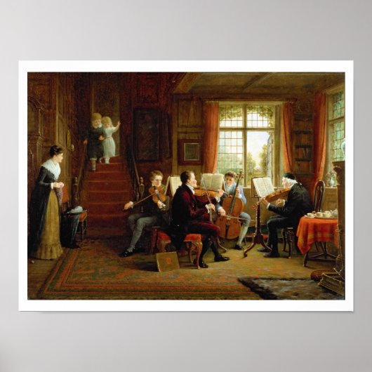 Poster La leçon de musique (Devant)