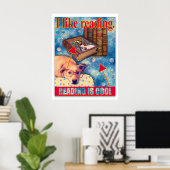 POSTER LA LECTURE EST COOL (Bureau à domicile)