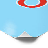 Poster La lecture est mon sport favori (Coin)