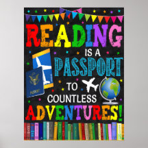 La Lecture Est Un Passeport Pour Aventure Classe