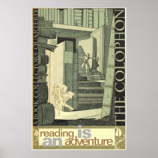 Poster La lecture est une aventure