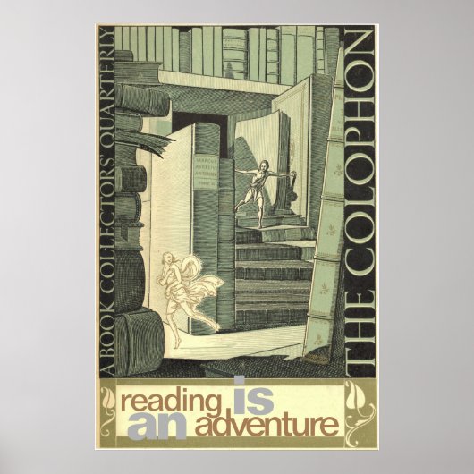 Poster La lecture est une aventure (Devant)