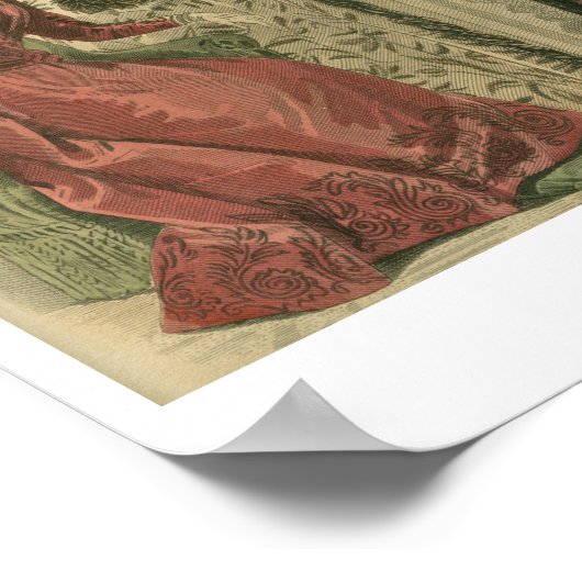 Poster La lecture provoque la réflexion (Coin)