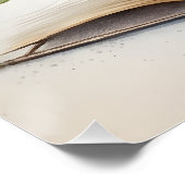 Poster La Lecture Transforme Les Vers De Livres En Papill (Coin)