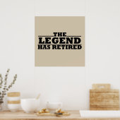 Poster La légende a pris sa retraite (Cuisine)