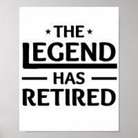 la légende a un cadeau à la retraite pour un ami c