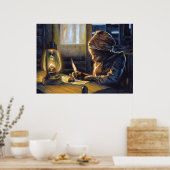 Poster La lettre (Cuisine)