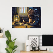 Poster La lettre (Bureau à domicile)