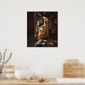 Poster La lettre d'amour de Johannes Vermeer (Cuisine)
