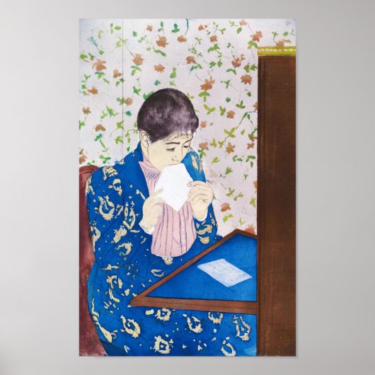 Poster La Lettre, Mary Cassatt (Devant)