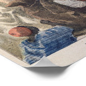 Poster La levée du drapeau français à Tombouctou (Coin)