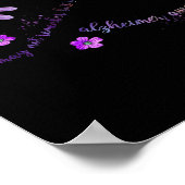 Poster La libellule de sensibilisation Vous Ne Vous Souve (Coin)