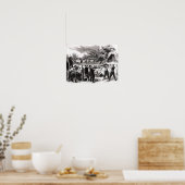 Poster La libération des blessés après l'Antietam (Cuisine)