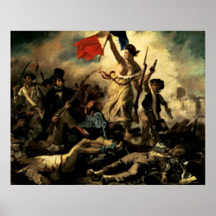 Poster La liberté à la tête du peuple