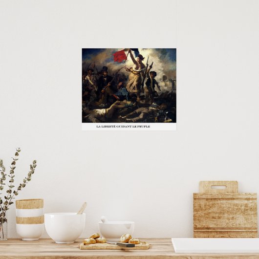 Poster La liberté à la tête du peuple (Cuisine)