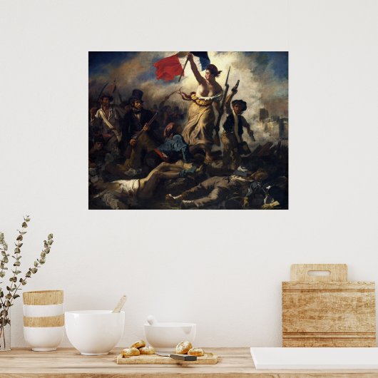 Poster La liberté à la tête du peuple (Cuisine)