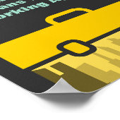 Poster La Liberté Financière Signifie Ne Plus Jamais Trav (Coin)