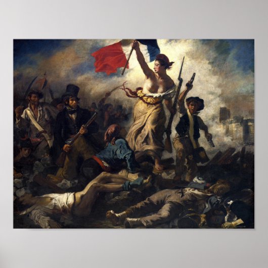 Poster La Liberté guidant le peuple (Devant)