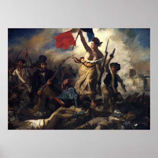 Poster La Liberté guidant le peuple (Devant)