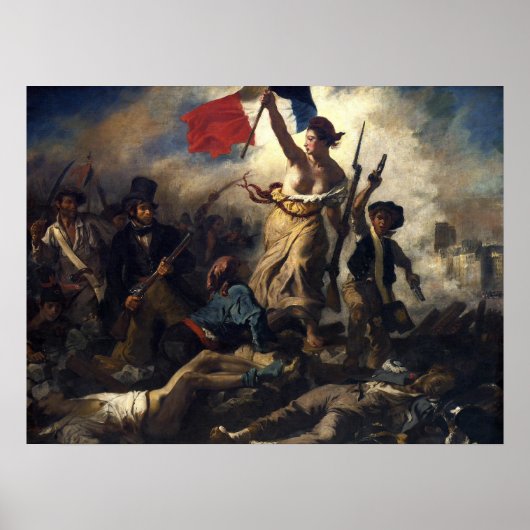 Poster La Liberté guidant le peuple (Devant)