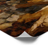 Poster La Liberté guidant le peuple d'Eugène Delacroix (Coin)