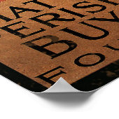 Poster La Liberté Ne Perdra Pas De La Terre 1 (Coin)