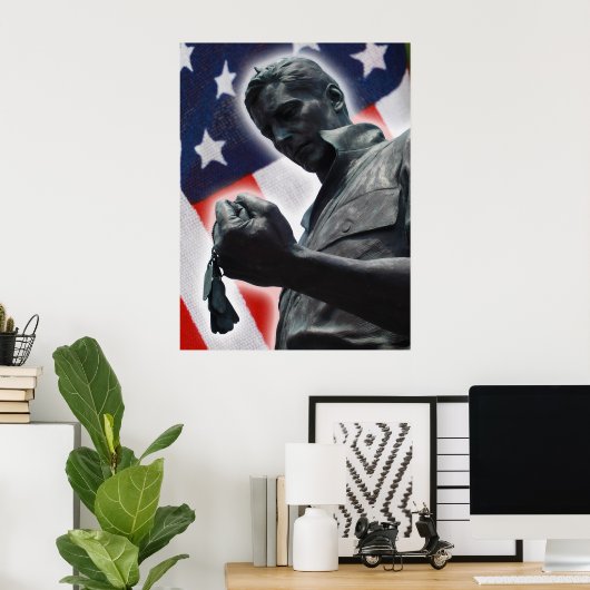 Poster La liberté n'est pas libre (Bureau à domicile)