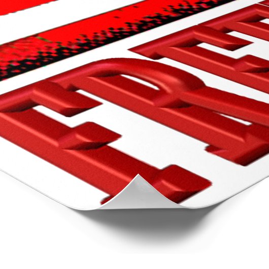 Poster La liberté n'est pas libre (Coin)