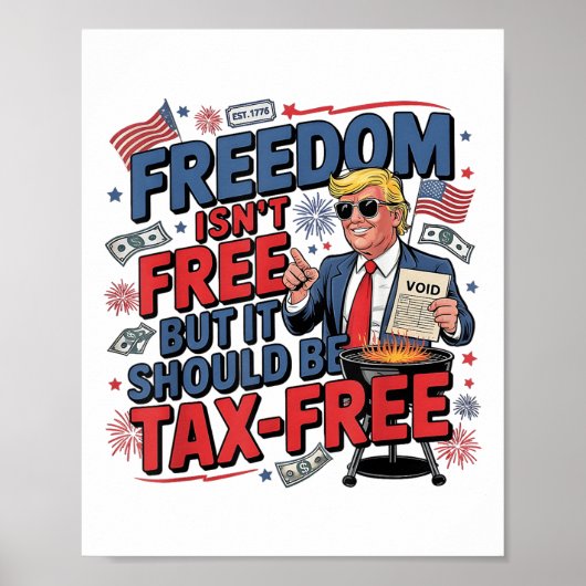 Poster La Liberté N'Est Pas Libre, Mais Elle Devrait Être (Devant)