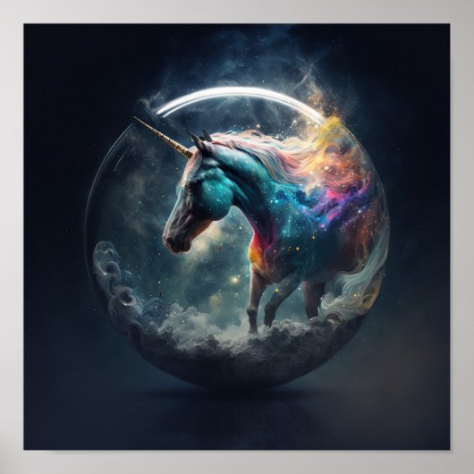 Poster La licorne de Haggard (Devant)