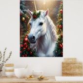 Poster « La Licorne de Noël » (Cuisine)