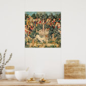 Poster La licorne est découverte (Cuisine)