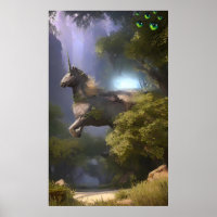 La licorne - Ken Gage Surreal Art