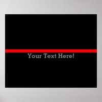 La Ligne Rouge Mince Symbolique Personnalise Cela