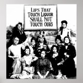 POSTER LA LIGUE DE TEMPÉRANCE 1920 (Devant)