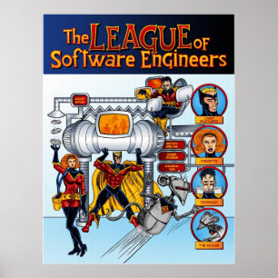 Poster La ligue des Software Engineers